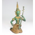 veche statueta Rattanakosin " Phra Aphai Mani ". Thailanda. cca 1920